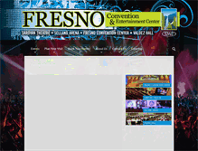 Tablet Screenshot of fresnoconventioncenter.com